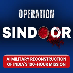 Operation Sindoor Tactical Analysis Through AI Military Reconstruction of India’s 100-Hour Mission