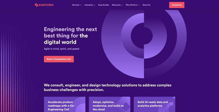 Simform: AI Development company in india
