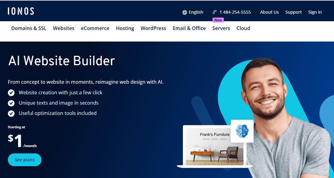 Ionos AI Website Builder​