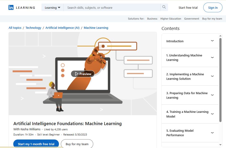 ML course