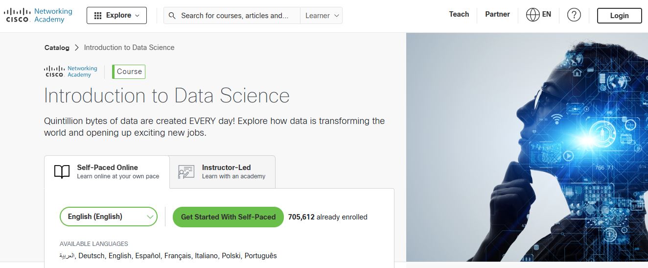 Data science course cisco