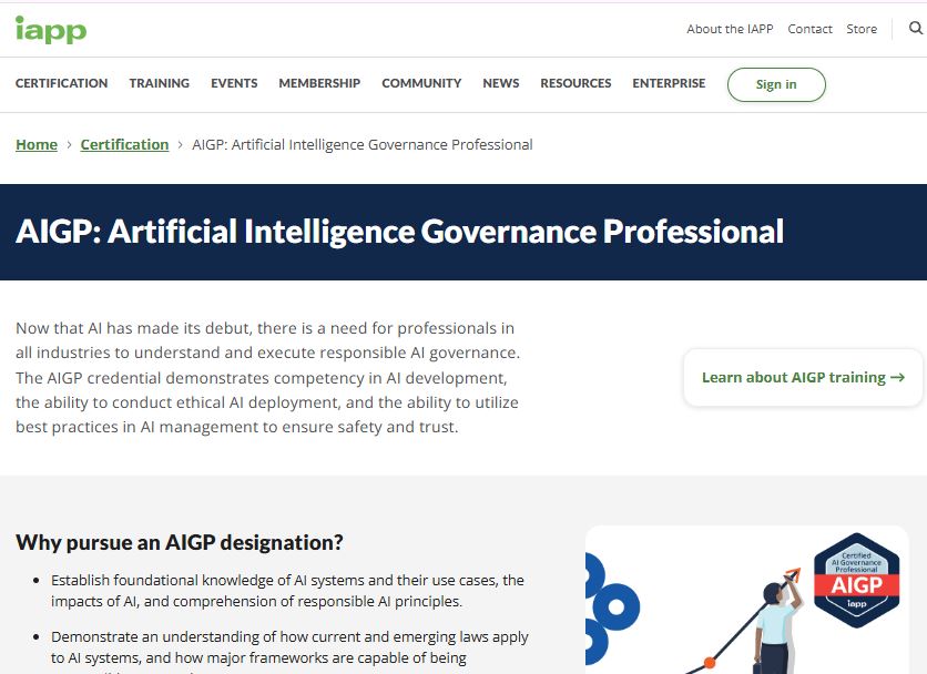 AI security certifications