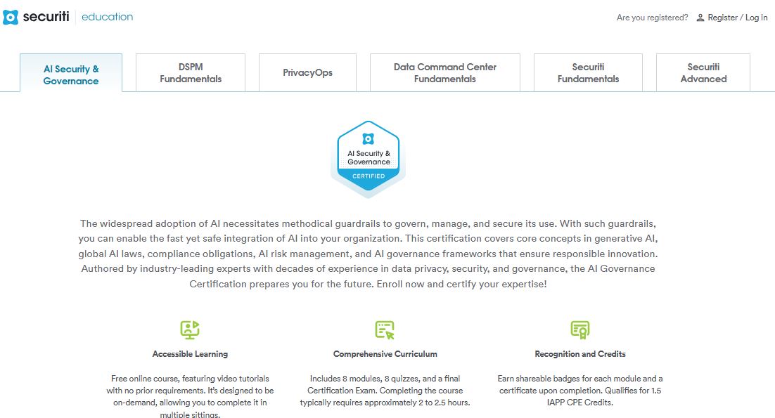 AI security certifications