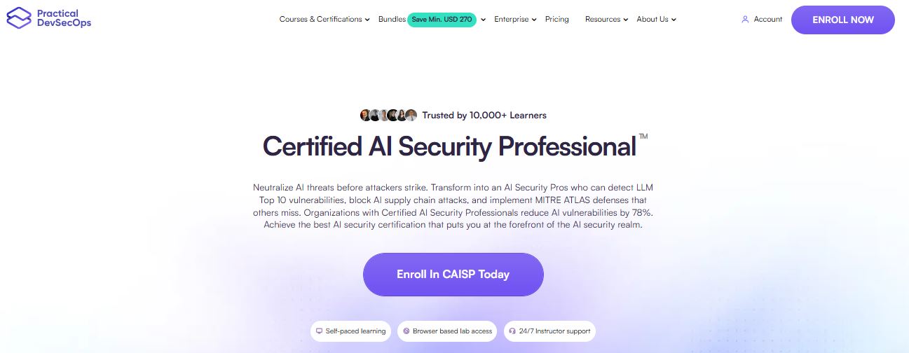 AI security certifications